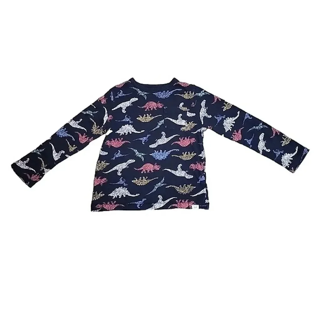 Gap Kids Long Sleeve Dino Tee